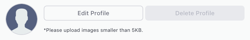 Profile Change Image